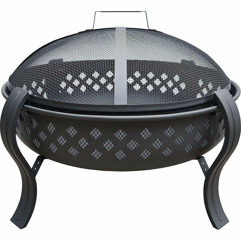 Brookfield Steel Wood Fire Pit - Day1teststore103