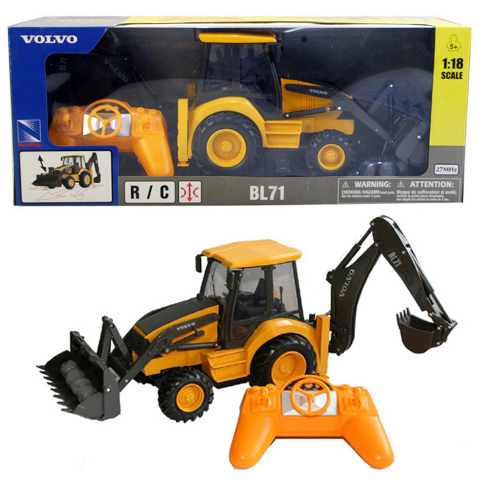 RDC VOLVO DIGGER 1:18